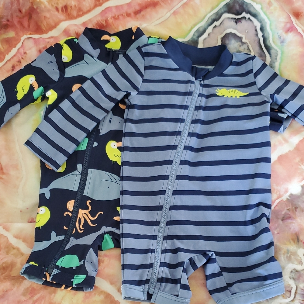 Carter's Swim Bodysuit Set Of 2
